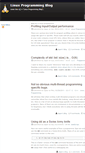 Mobile Screenshot of linuxprogrammingblog.com